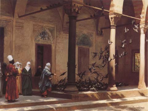 Jean Leon Gerome Les Pigeons (mk32)